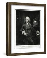 Benjamin Franklin, 1884-90-null-Framed Giclee Print