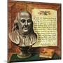 "Benjamin Franklin, 1947," January 18, 1947-John Atherton-Mounted Premium Giclee Print