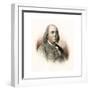 Benjamin Franklin, American Polymath-Science Source-Framed Giclee Print