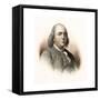 Benjamin Franklin, American Polymath-Science Source-Framed Stretched Canvas