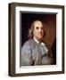 Benjamin Franklin, American Statesman, Printer and Scientist, 1778-null-Framed Giclee Print