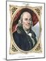 Benjamin Franklin, American Statesman, Printer and Scientist, 19th Century-Currier & Ives-Mounted Giclee Print