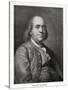 Benjamin Franklin, American Statesman, Printer and Scientist, 20th Century-Joseph Siffred Duplessis-Stretched Canvas