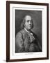 Benjamin Franklin, American Statesman, Printer and Scientist, 20th Century-Joseph Siffred Duplessis-Framed Giclee Print