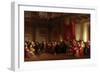 Benjamin Franklin Appearing before the Privy Council-Christian Schussele-Framed Giclee Print