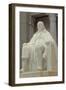 Benjamin Franklin at the Franklin Institute-Daderot-Framed Art Print