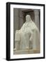 Benjamin Franklin at the Franklin Institute-Daderot-Framed Art Print