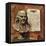 "Benjamin Franklin - bust and quote," January 19, 1946-John Atherton-Framed Stretched Canvas