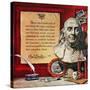 "Benjamin Franklin - Bust and Quote", January 19, 1957-Stanley Meltzoff-Stretched Canvas