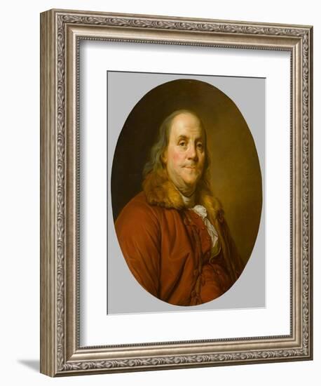 Benjamin Franklin , c.1779-Joseph Siffred Duplessis-Framed Giclee Print