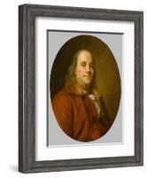 Benjamin Franklin , c.1779-Joseph Siffred Duplessis-Framed Giclee Print