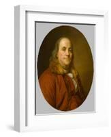 Benjamin Franklin , c.1779-Joseph Siffred Duplessis-Framed Giclee Print