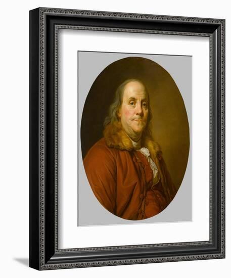 Benjamin Franklin , c.1779-Joseph Siffred Duplessis-Framed Giclee Print