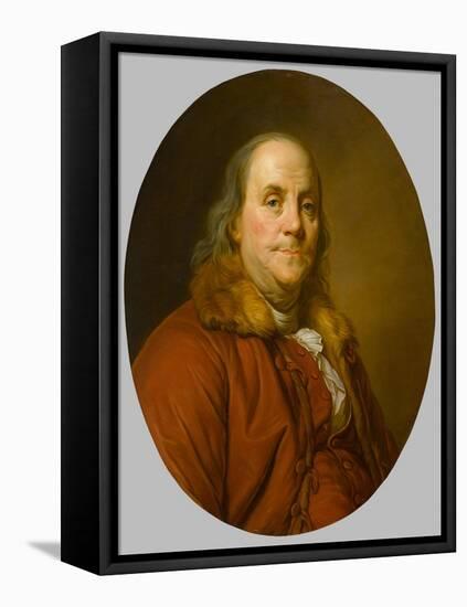 Benjamin Franklin , c.1779-Joseph Siffred Duplessis-Framed Stretched Canvas