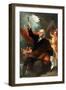 Benjamin Franklin Drawing Electricity from the Sky-Benjamin West-Framed Art Print