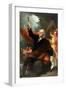 Benjamin Franklin Drawing Electricity from the Sky-Benjamin West-Framed Art Print