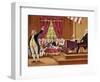 Benjamin Franklin Gesturing and Speaking in Constitutional Convention-null-Framed Giclee Print