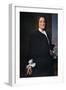 Benjamin Franklin in His Early 40S-American-Framed Giclee Print