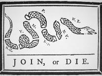 Join, or Die (Litho)-Benjamin Franklin-Premium Giclee Print