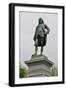 Benjamin Franklin Monument-null-Framed Art Print