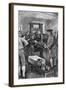 Benjamin Franklin Offering Advice to Printers-null-Framed Giclee Print