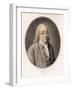 Benjamin Franklin. Portrait (Engraving)-Louis Michel van (after) Loo-Framed Giclee Print