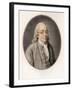 Benjamin Franklin. Portrait (Engraving)-Louis Michel van (after) Loo-Framed Giclee Print