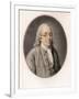 Benjamin Franklin. Portrait (Engraving)-Louis Michel van (after) Loo-Framed Giclee Print