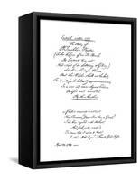 Benjamin Franklin's Epitaph, Written by Himself, 1728-Benjamin Franklin-Framed Stretched Canvas