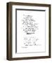 Benjamin Franklin's Epitaph, Written by Himself, 1728-Benjamin Franklin-Framed Giclee Print