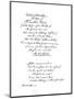 Benjamin Franklin's Epitaph, Written by Himself, 1728-Benjamin Franklin-Mounted Giclee Print