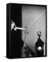 Benjamin Franklin's Experiment in Electricity-Andreas Feininger-Framed Stretched Canvas
