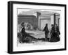 Benjamin Franklin's Grave-null-Framed Giclee Print