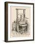 Benjamin Franklin's Printing Press-null-Framed Photographic Print