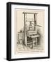 Benjamin Franklin's Printing Press-null-Framed Photographic Print