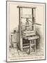 Benjamin Franklin's Printing Press-null-Mounted Photographic Print