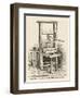 Benjamin Franklin's Printing Press-null-Framed Photographic Print