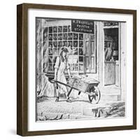 Benjamin Franklin's Printing Shop-null-Framed Giclee Print