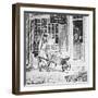 Benjamin Franklin's Printing Shop-null-Framed Giclee Print