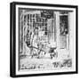 Benjamin Franklin's Printing Shop-null-Framed Giclee Print