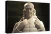 Benjamin Franklin Statue at National Portrait Gallery-Billy Hathorn-Stretched Canvas