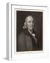 Benjamin Franklin the American Statesman Scientist and Philosopher-J. Thomson-Framed Art Print