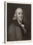 Benjamin Franklin the American Statesman Scientist and Philosopher-J. Thomson-Stretched Canvas