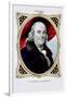 Benjamin Franklin: the Statesman and Philosopher-Currier & Ives-Framed Art Print