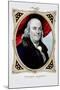 Benjamin Franklin: the Statesman and Philosopher-Currier & Ives-Mounted Art Print