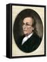 Benjamin Franklin Wearing Eyeglasses-null-Framed Stretched Canvas