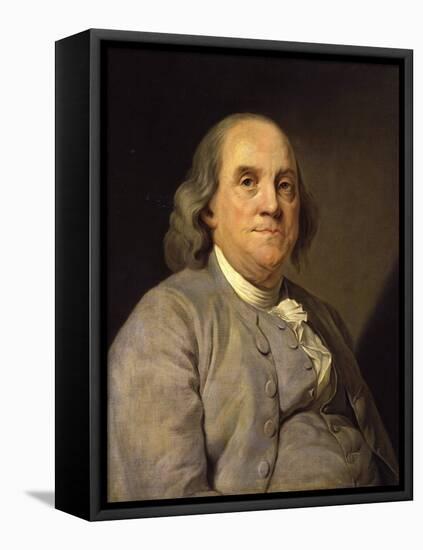 Benjamin Franklin-Joseph Siffred Duplessis-Framed Stretched Canvas