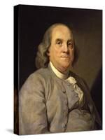 Benjamin Franklin-Joseph Siffred Duplessis-Stretched Canvas