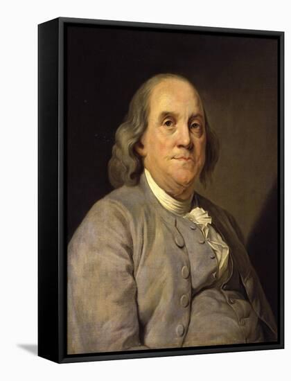 Benjamin Franklin-Joseph Siffred Duplessis-Framed Stretched Canvas