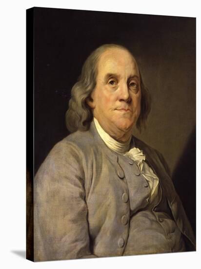 Benjamin Franklin-Joseph Siffred Duplessis-Stretched Canvas